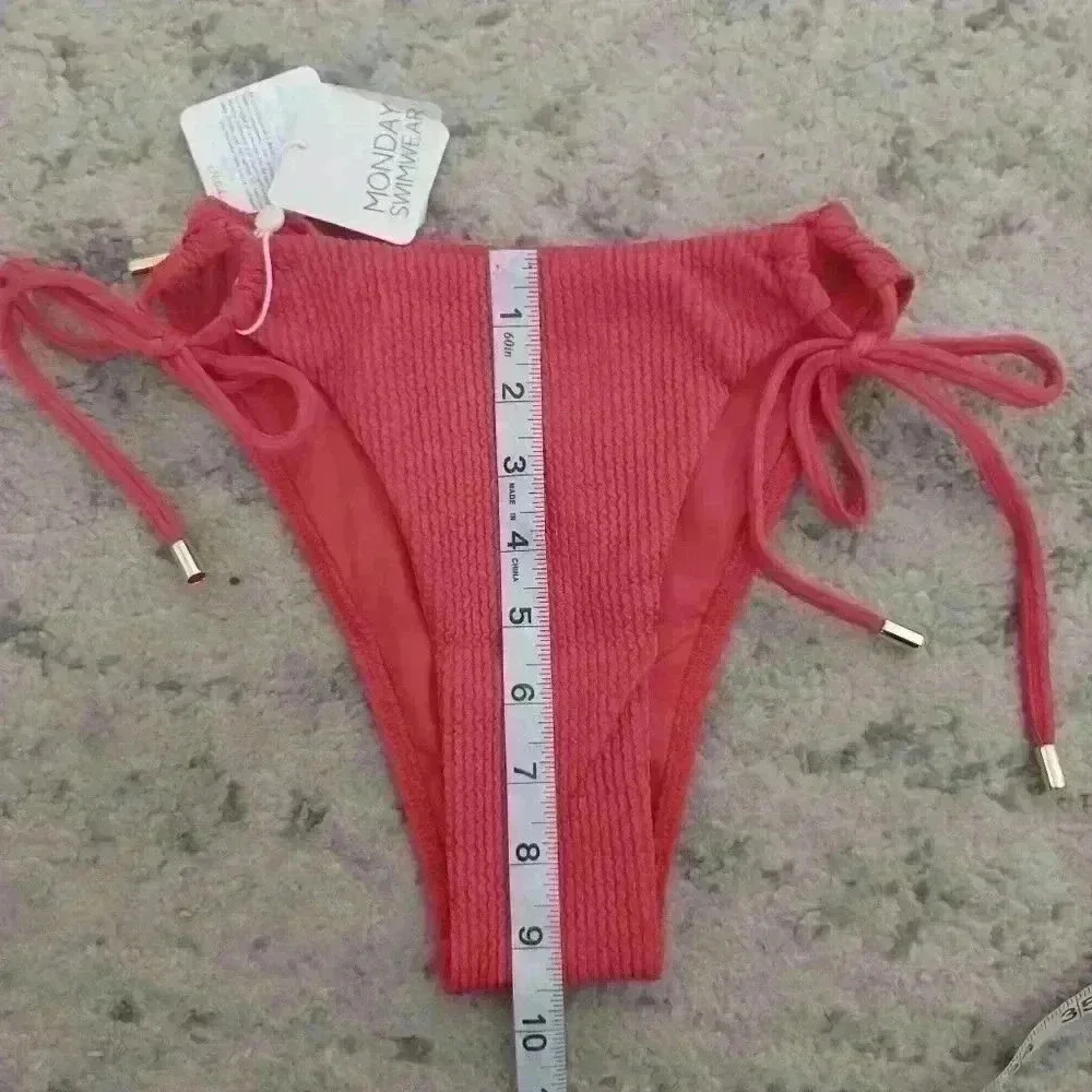 Monday Swimwear Women's Cala Conta Sangria Orange Bottom S